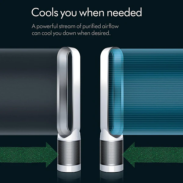 Purificateur d'air Dyson TP00 Pure Cool™ avec ventilateur – Blanc
