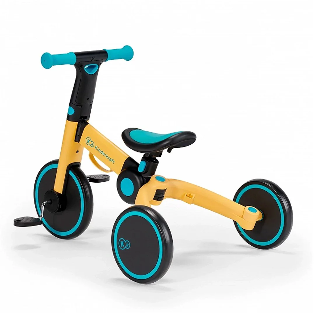 2025 3 i 1 4Trike trehjulet cykel