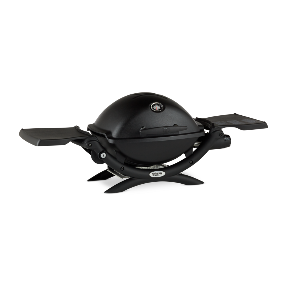 Weber Q-1200 Schwarzer Gasgrill