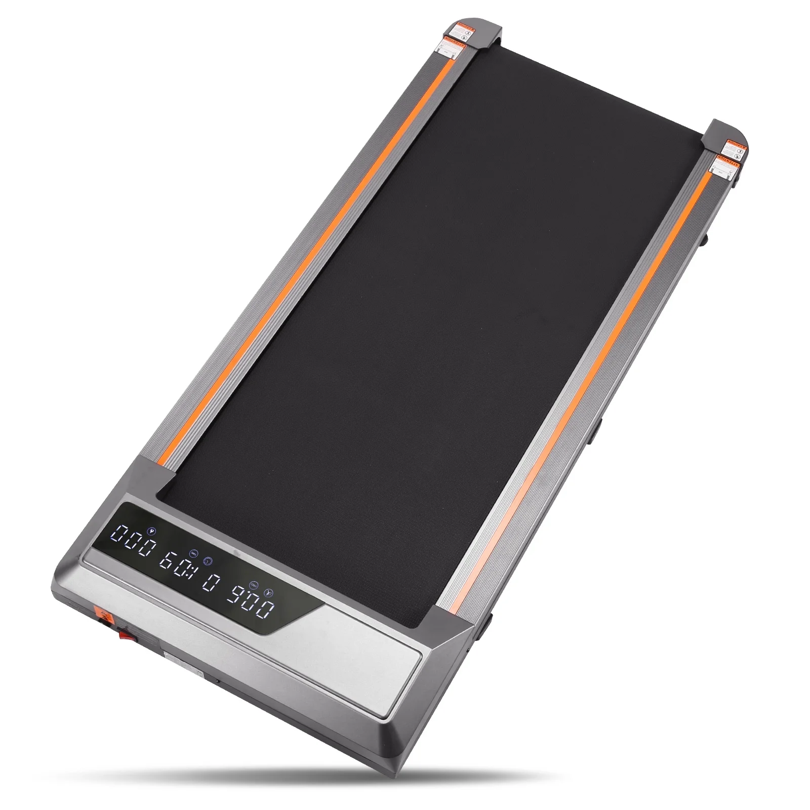 Naipo 2,5 HK løbebånd til hjemmebrug med LCD-skærm, transporthjul og en maksimal kapacitet på 120 kg.