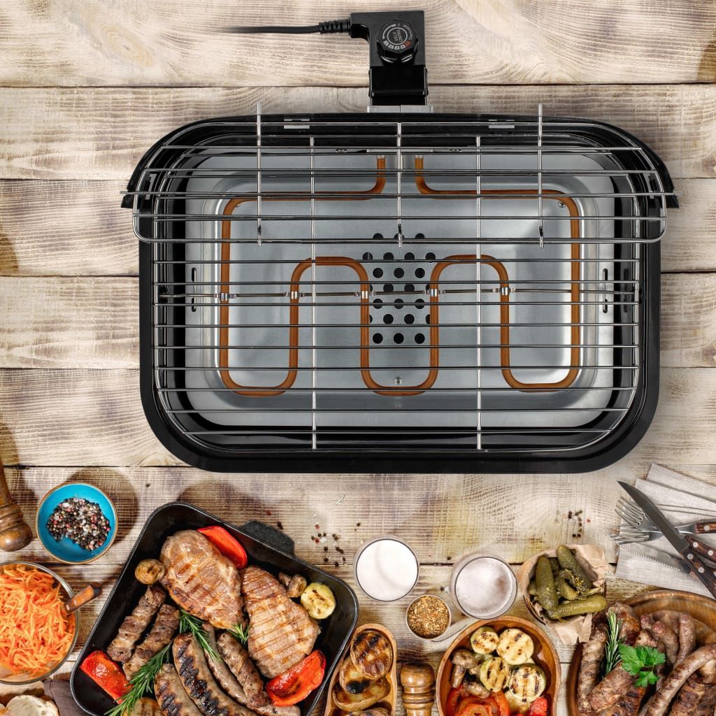 Princess Hybridgrill, Schwarz, 2000 W