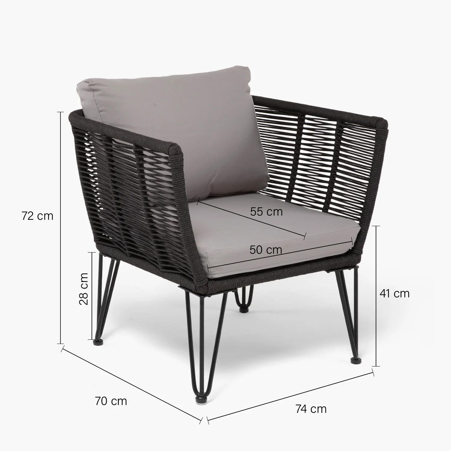 2025 Sofa 1C Maresias Grå