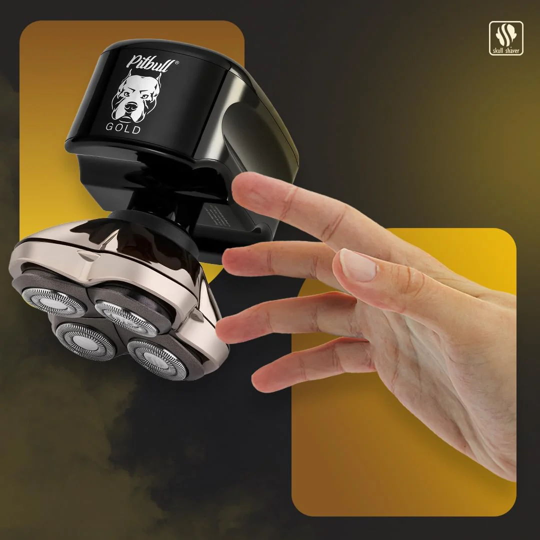 2025 Pitbull Gold PRO – Elektrisk barbermaskine til hoved og ansigt