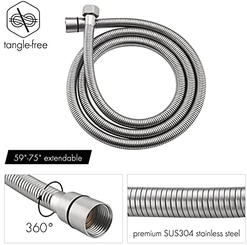 KES Duschsystem mit 12-Zoll-Regenduschkopf