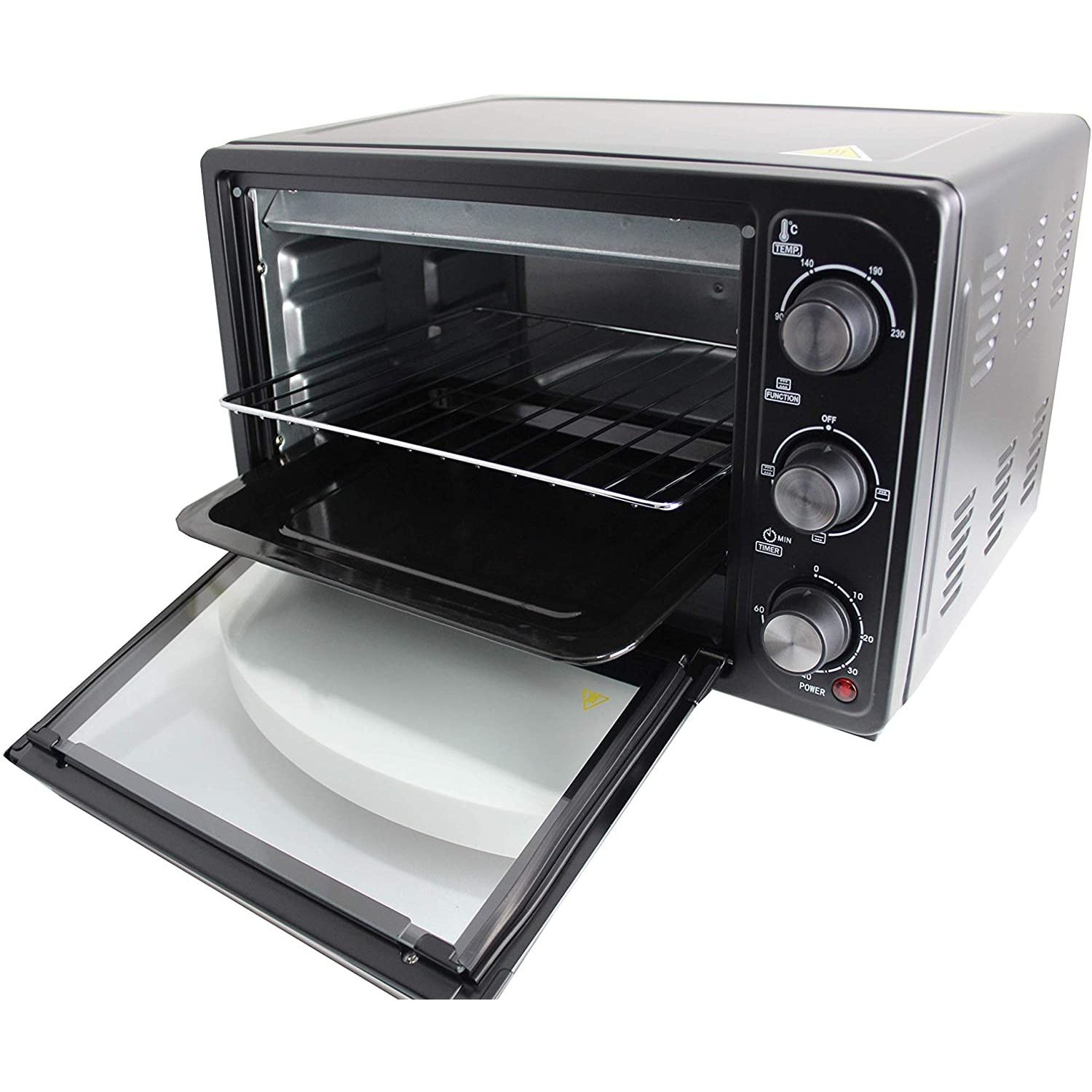 Bastilipo - Roma Black - 23l - Tischbackofen