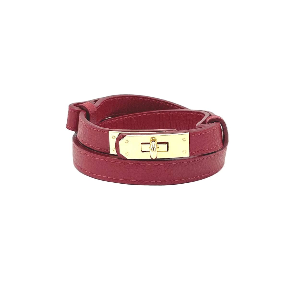 Women’s Adjustable Skinny Leather Belt – Handcrafted in Italy