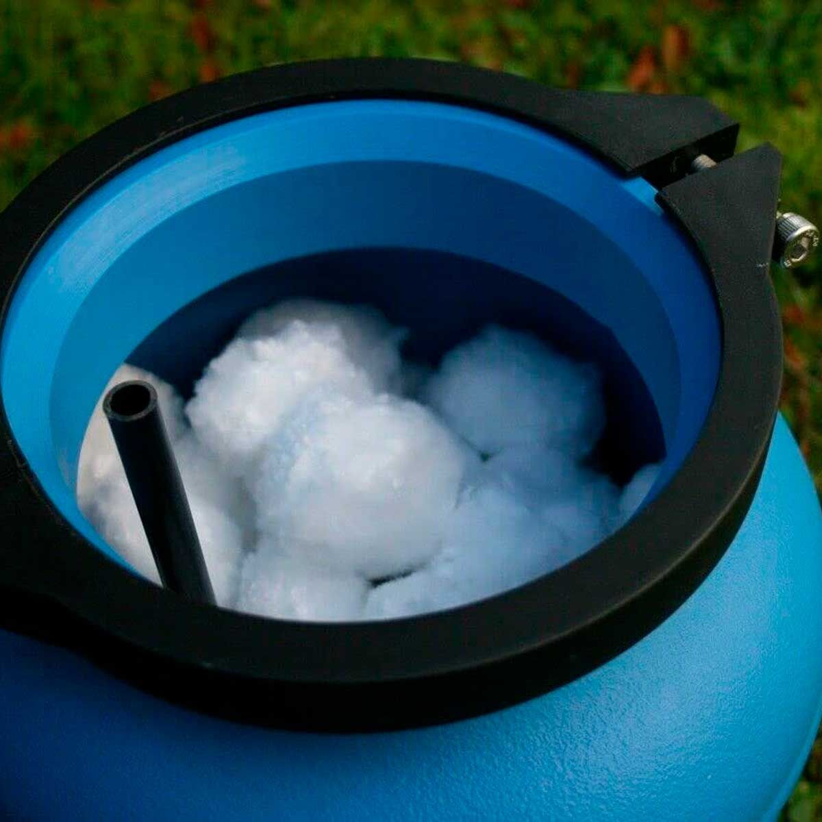 Gre Fantasy Rundpool, weißer Stahl, Ø 460 x 120 cm