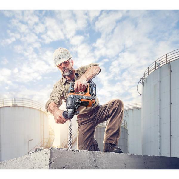 RIDGID 2025 Akku-Bohrhammer, bürstenlos, 18 Volt, OCTANE SDS-Plus, 1 Zoll (nur Gerät) R86711B