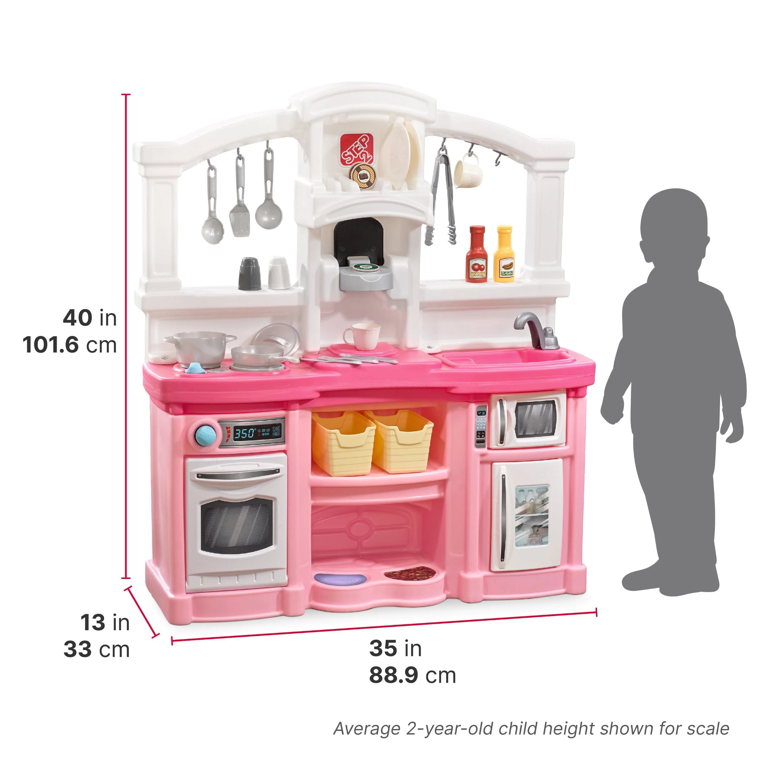 Cuisine pour enfants Step2 Fun with Friends 2025, rose
