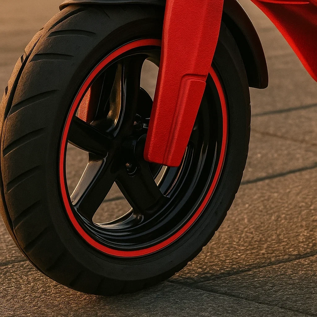 Trottinettes pour enfants rouges de 6 à 12 ans - RnHMIVuL55By