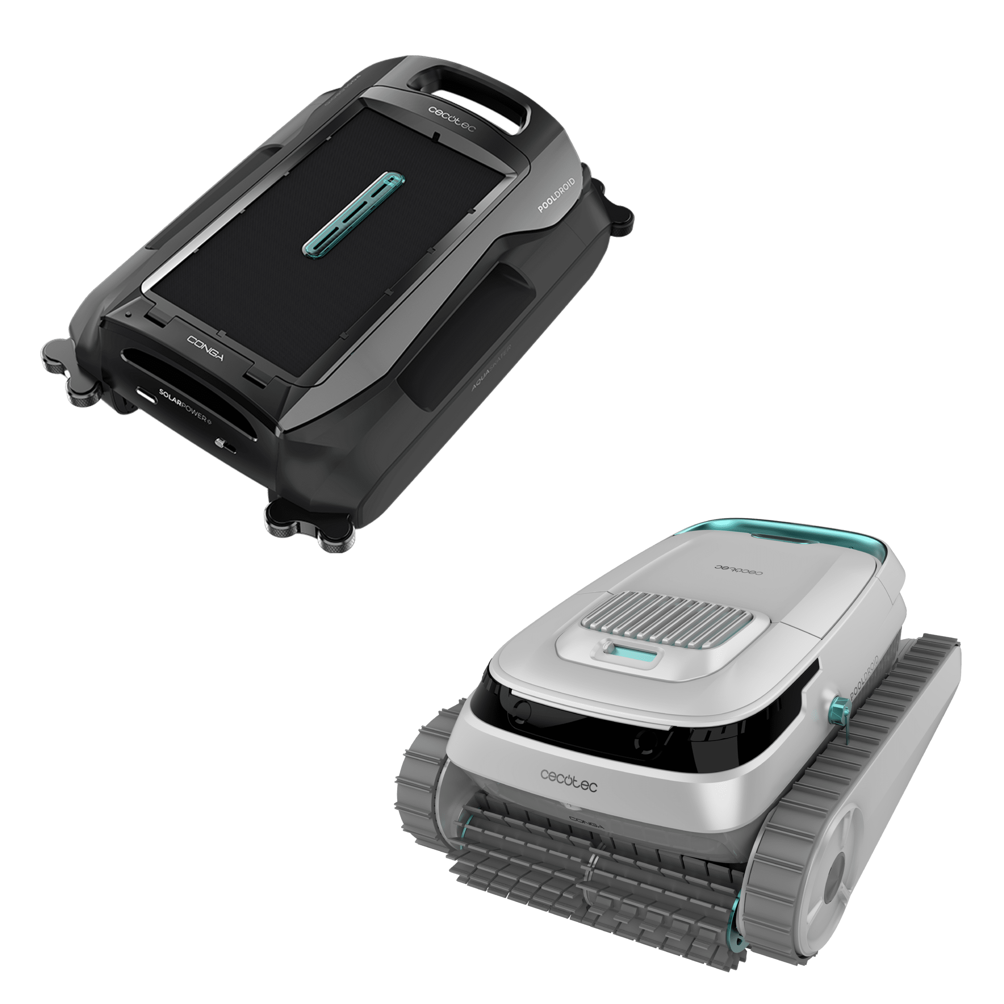 Conga Pooldroid 5000 TotalClean Pearl + Conga Pooldroid AquaSkater Paket