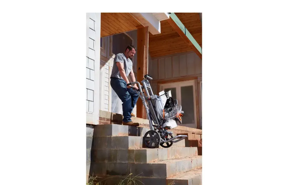 Support universel mobile pour scie à onglets 2025 AC9946 avec pinces de fixation