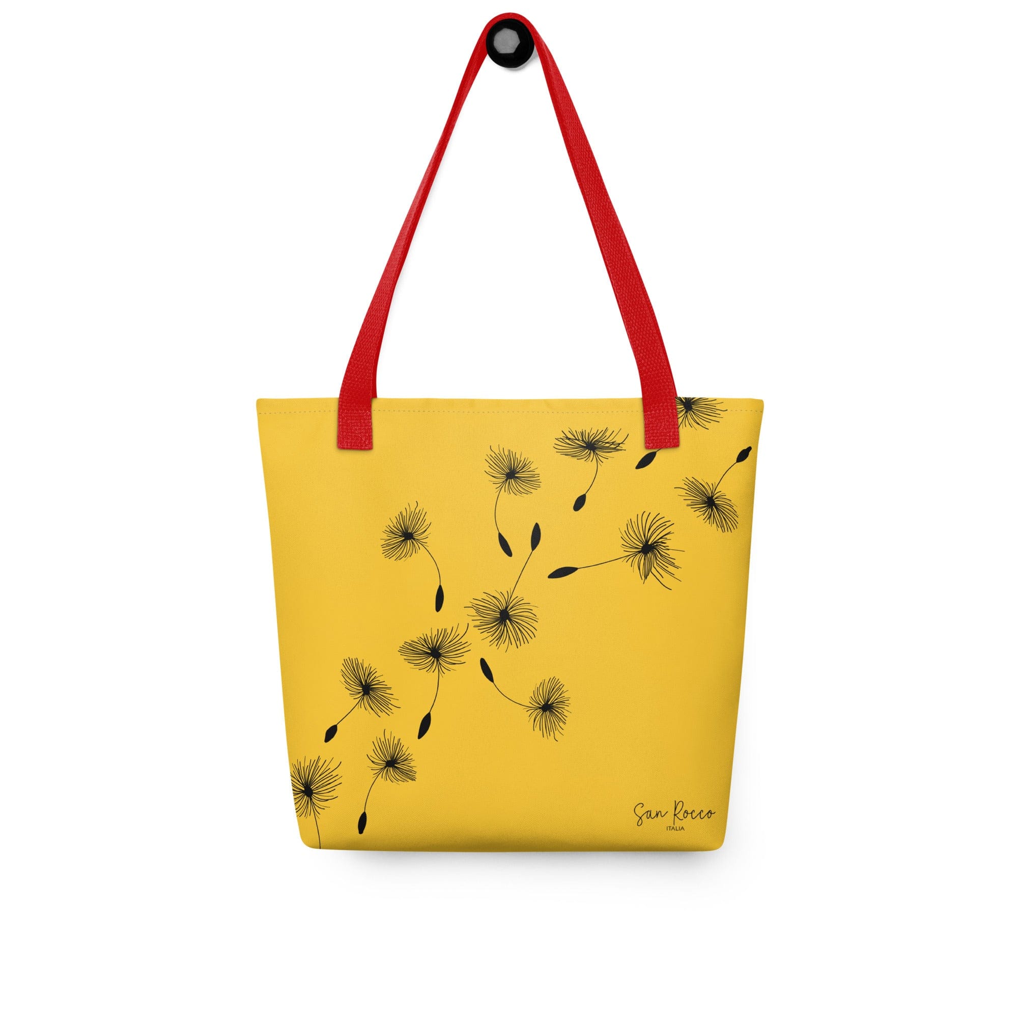 Yellow Dandelion Tote Bag
