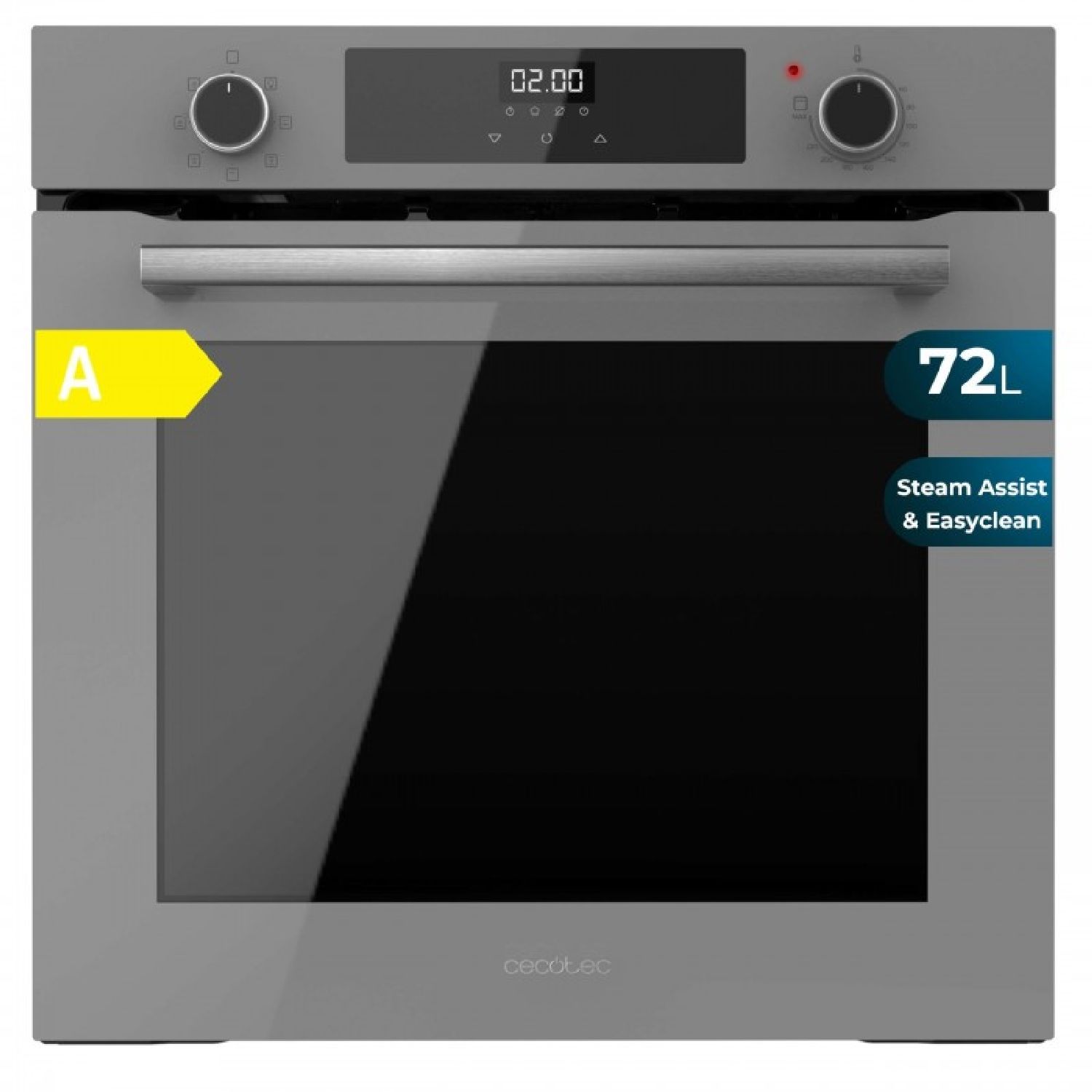 Cecotec Bolero Hexa M226000 Multifunktionsbackofen Glasgrau