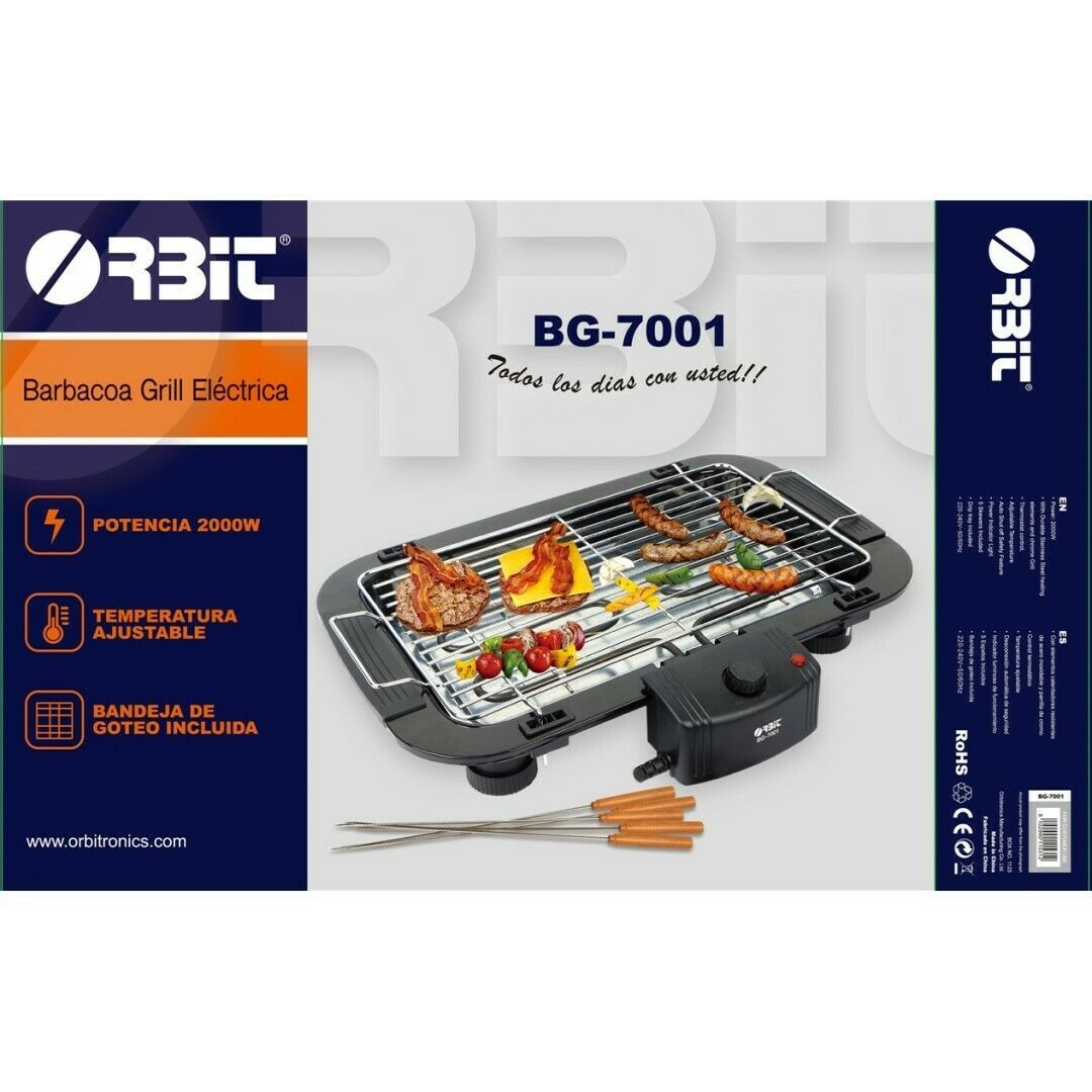 Elektrischer Grillrost für Camping und BBQ BG-7001