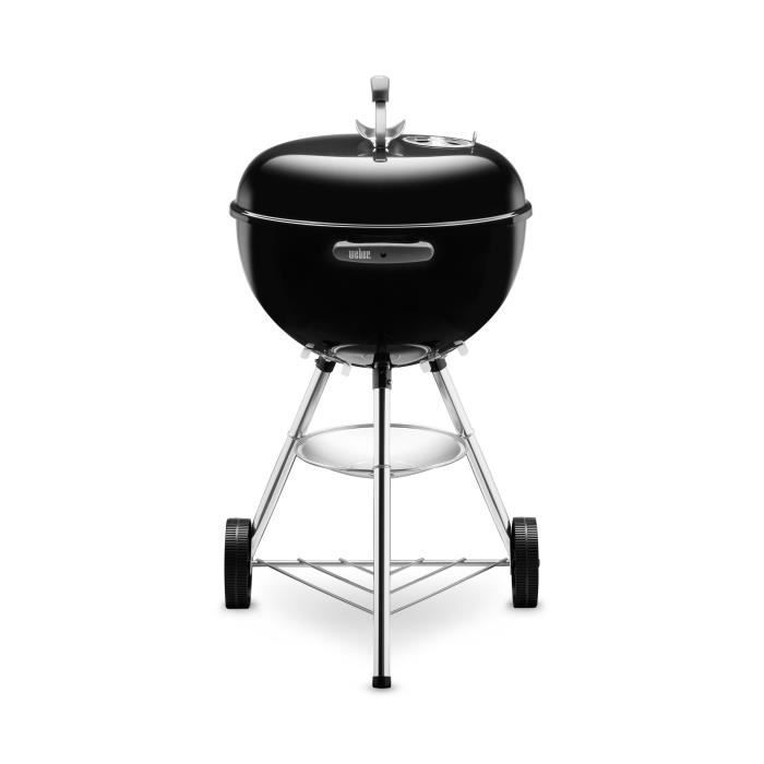 Holzkohlegrill - Bar B Kugelgrill - 10 Deckel - 57 cm - Schwarz Weber