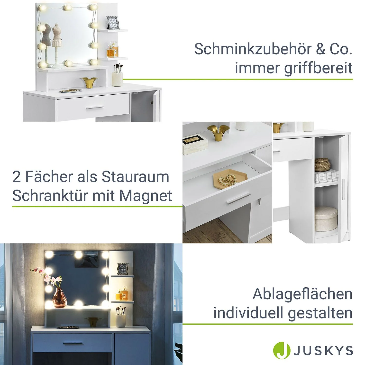 Zoey Schminktisch (Modelljahr 2025) mit Tonia Hocker