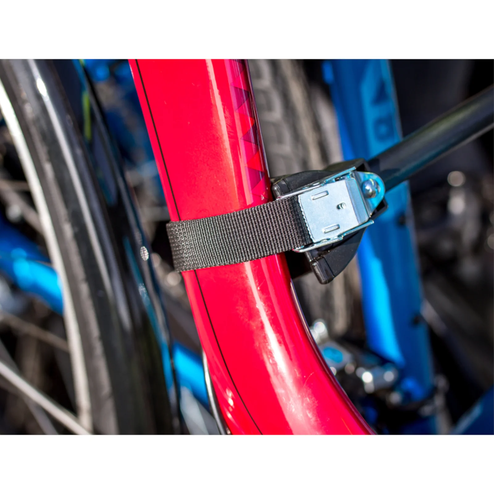 EUFAB Fahrradträger für die Anhängerkupplung (Modell CROW PLUS) – 2025 – für 2 Fahrräder/E-Bikes bis 50 kg. Zusammenklappbar.