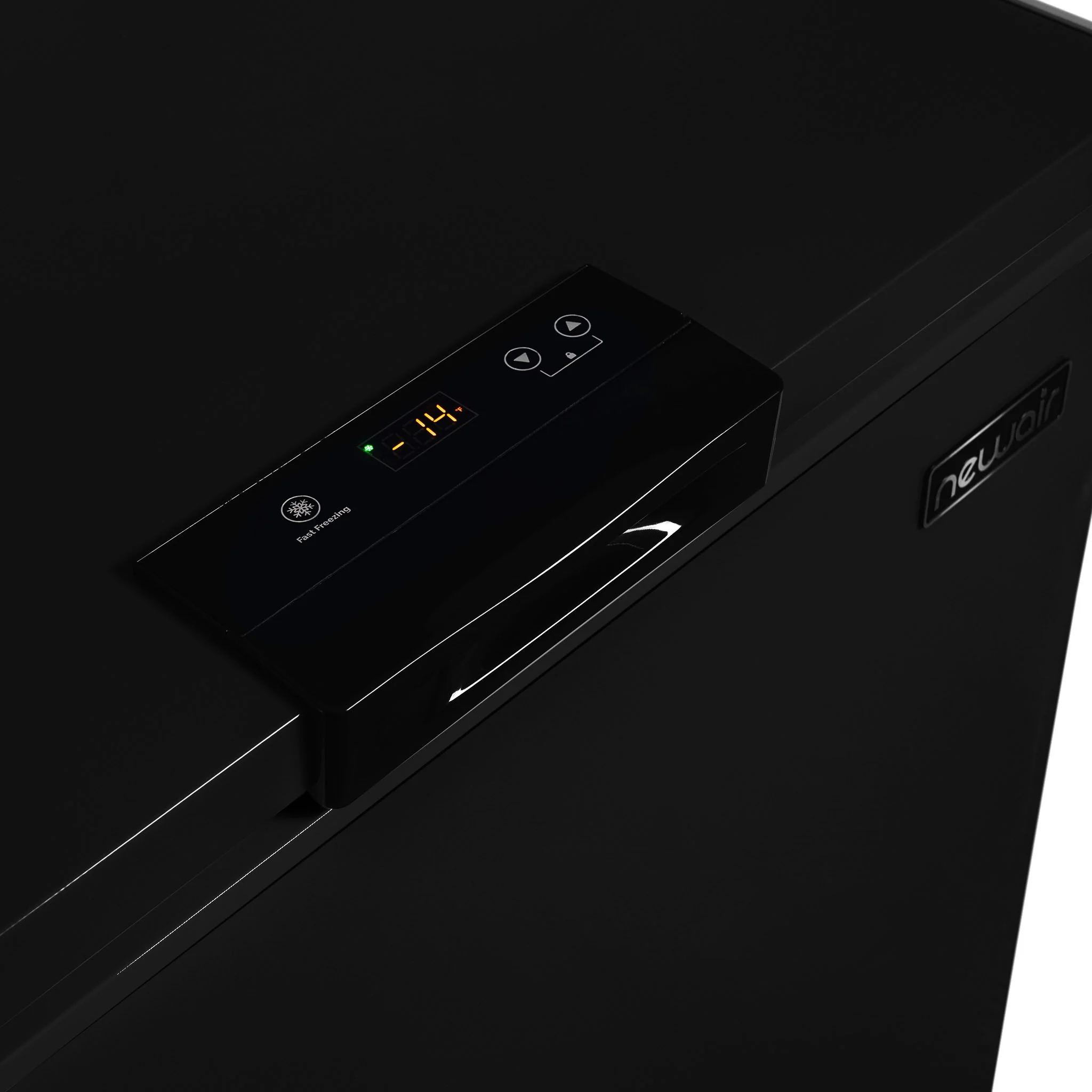 Newair Mini-Gefriertruhe (Modelljahr 2025) – 5 Kubikfuß – Schwarz