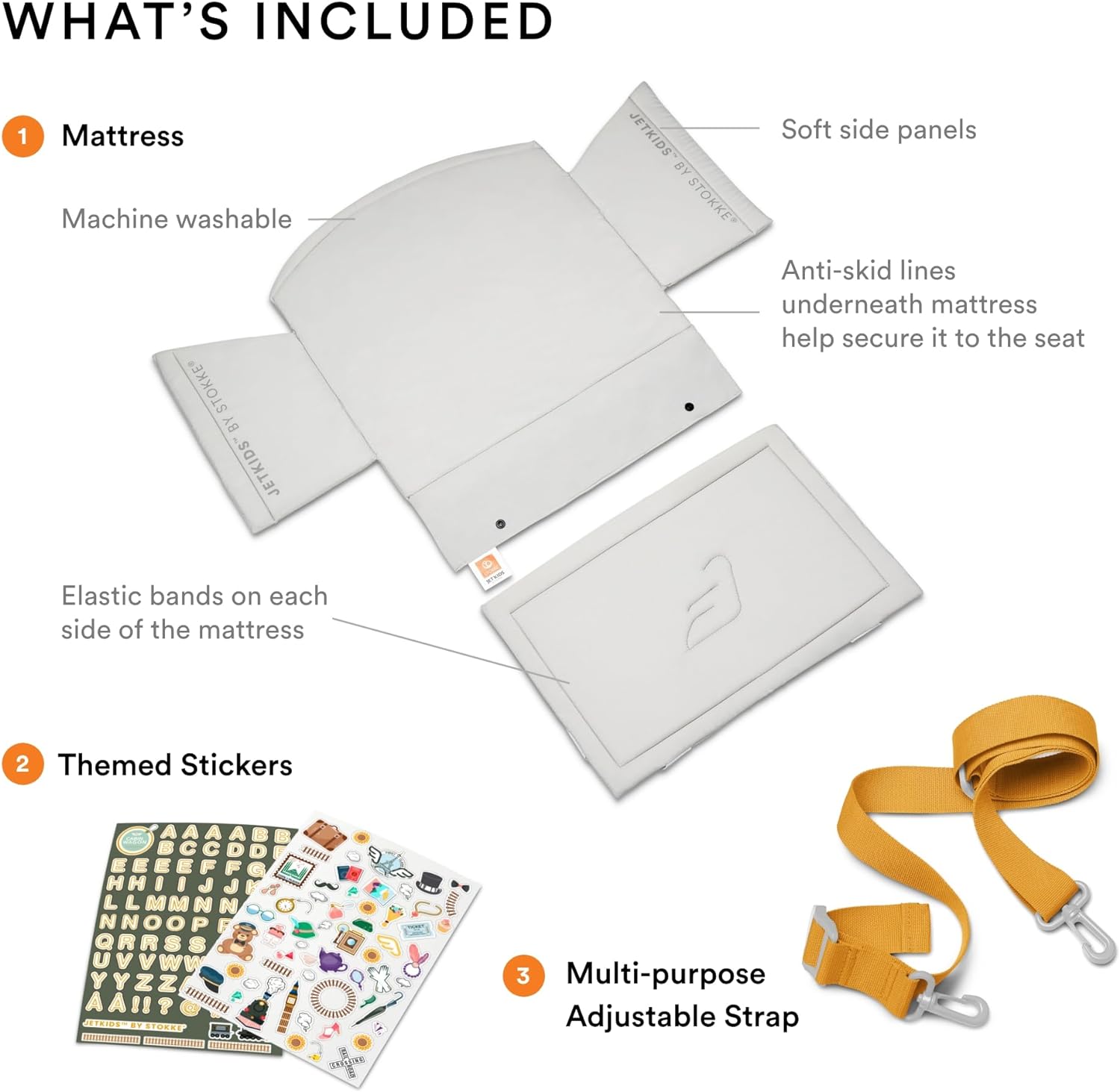 2025 JetKids af Stokke BedBox – Børnebagage og flyseng