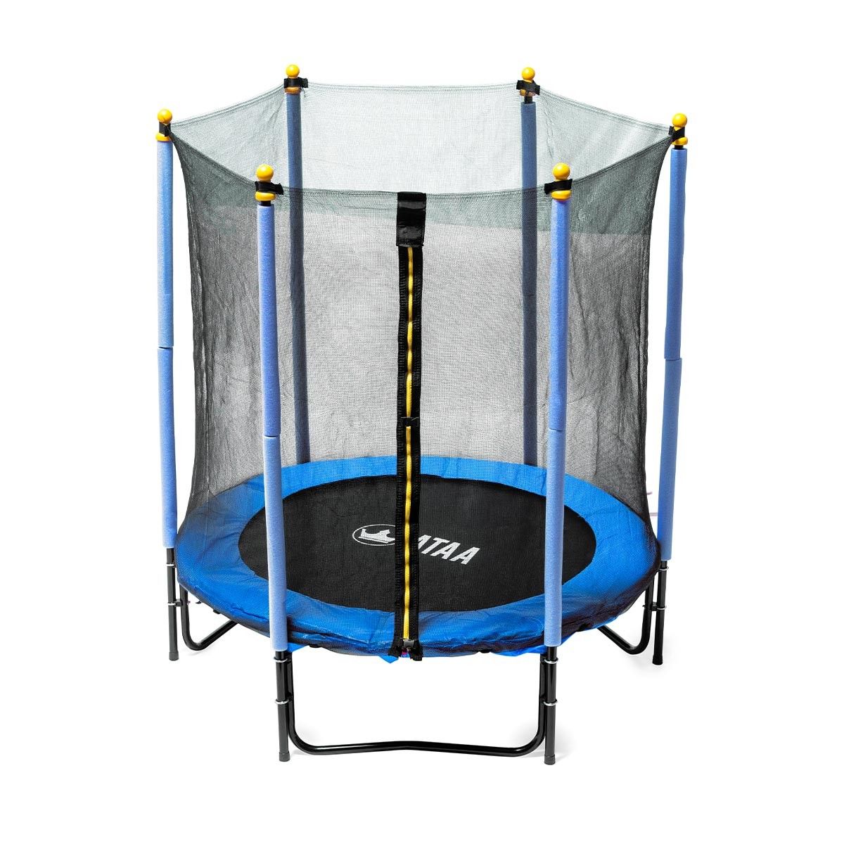 Kindertrampolin 140 Plus Blau - Outdoor-Spiele und Spielzeug für Kinder