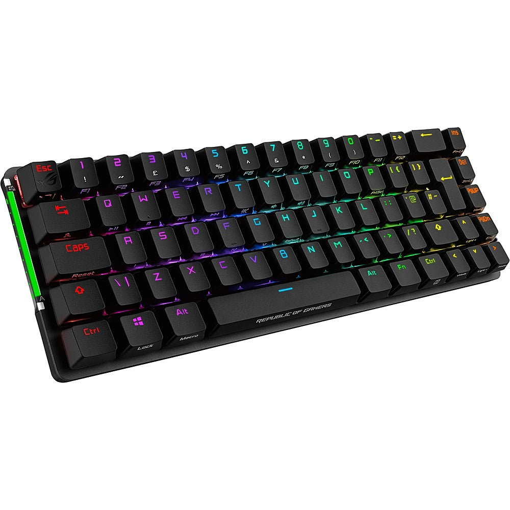 ASUS – Falchion NX Kabellose mechanische Gaming-Tastatur 65% – Schwarz