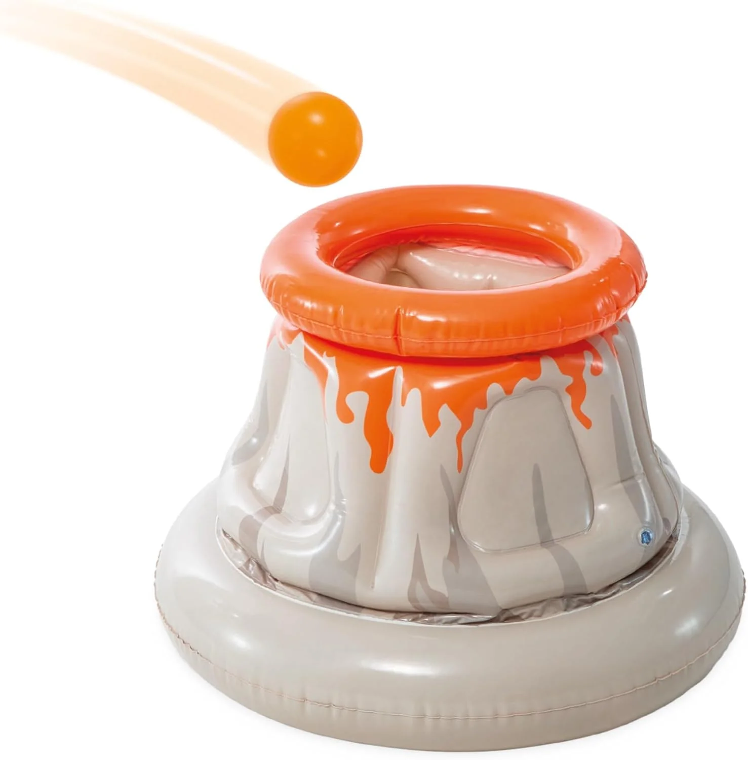 Intex Jungle Adventure Oppusteligt Legeområde – Pool med Rutsjebane og Vandlege til Børn