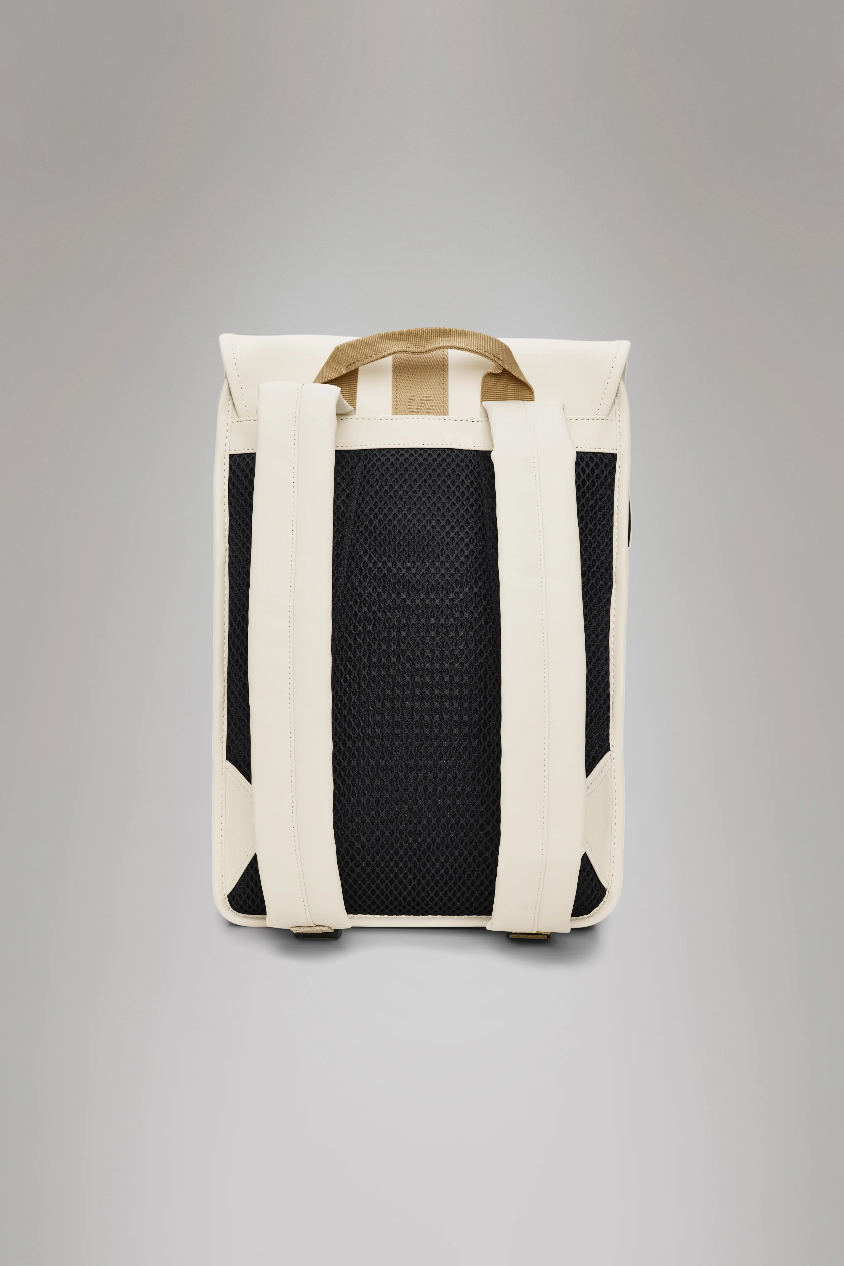 2025 Trail Backpack Mini – Vandafvisende dagrygsæk (15) med klap og gummispænde – PU-stof – Polstret laptoprum