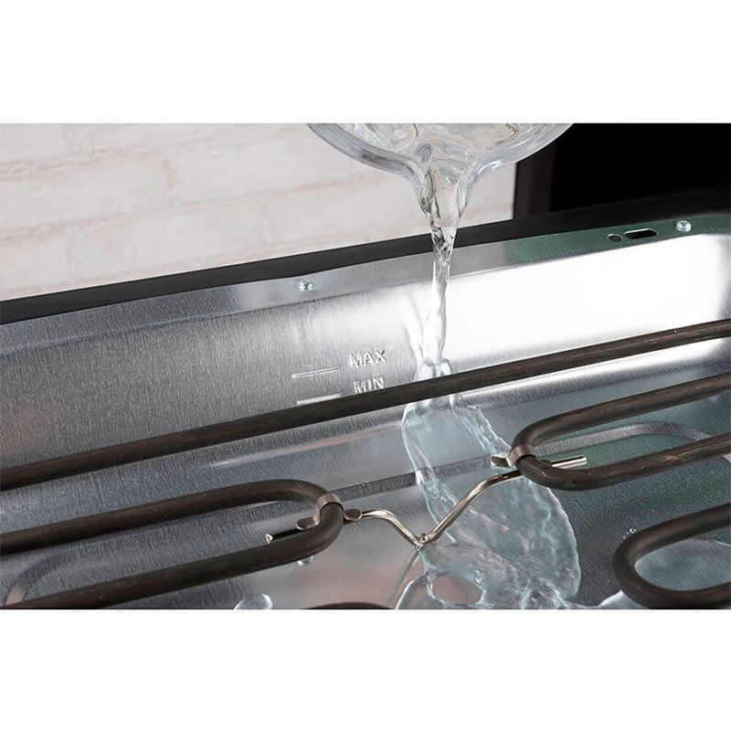 Alpina 2-in-1 Elektrogrill 2000 W Schwarz 60 x 43 x 35 cm