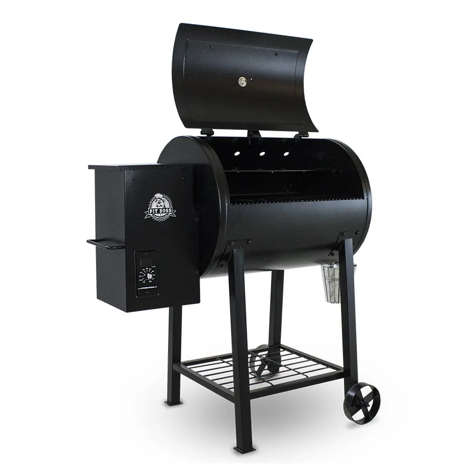 Wood Fired Pellet Grill with Flame Broiler, 700 Sq. In. Cooking Space