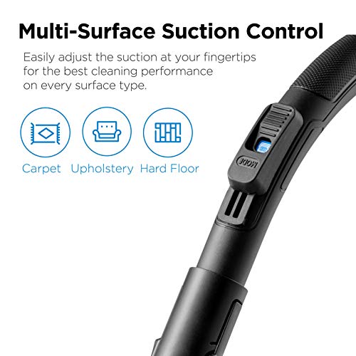 Aspirateur sans sac Eureka WhirlWind 2025. Léger, idéal pour les tapis et les sols durs.