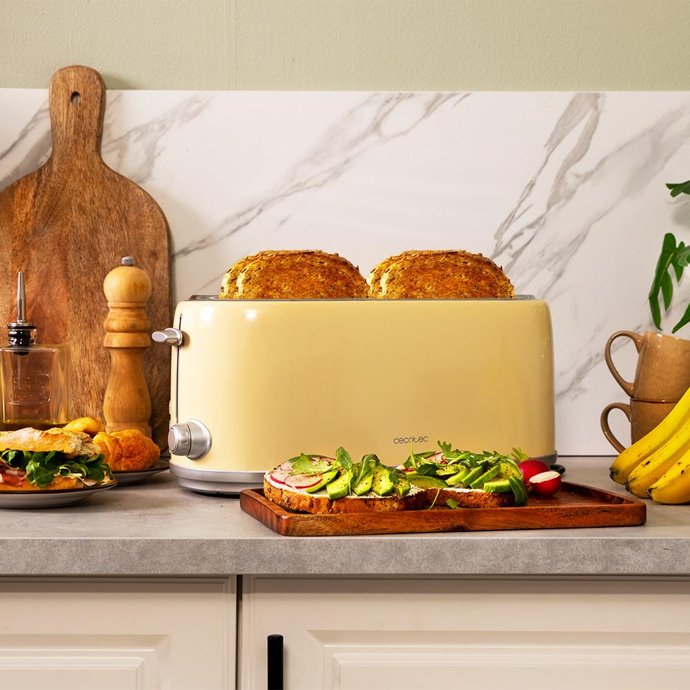 Toast&Taste 1600 Retro Dobbelt Beige