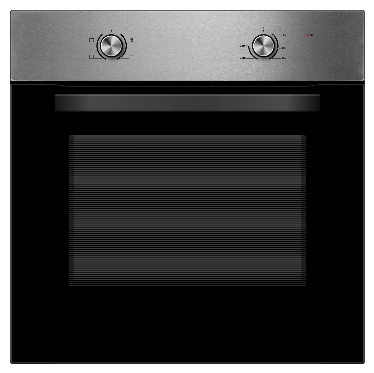 Four multifonction Midea MD65L40M0-B0, 2,1 kW, 70 L, ouverture rabattable, 4 fonctions de cuisson, efficacité A - Acier inoxydable
