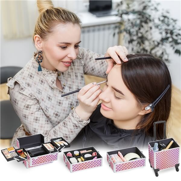 Yaheetech 4-i-1 makeup-etui, 80 cm (31,6 tommer)