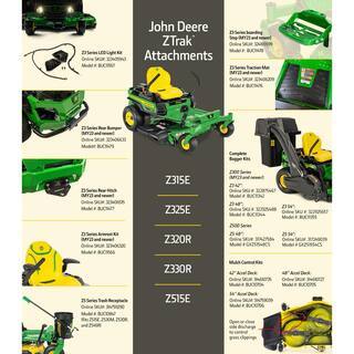 John Deere Z320R 42″ havetraktor med nul venderadius – 21,5 HK V-Twin-motor med Accel Deep-klipperdæk