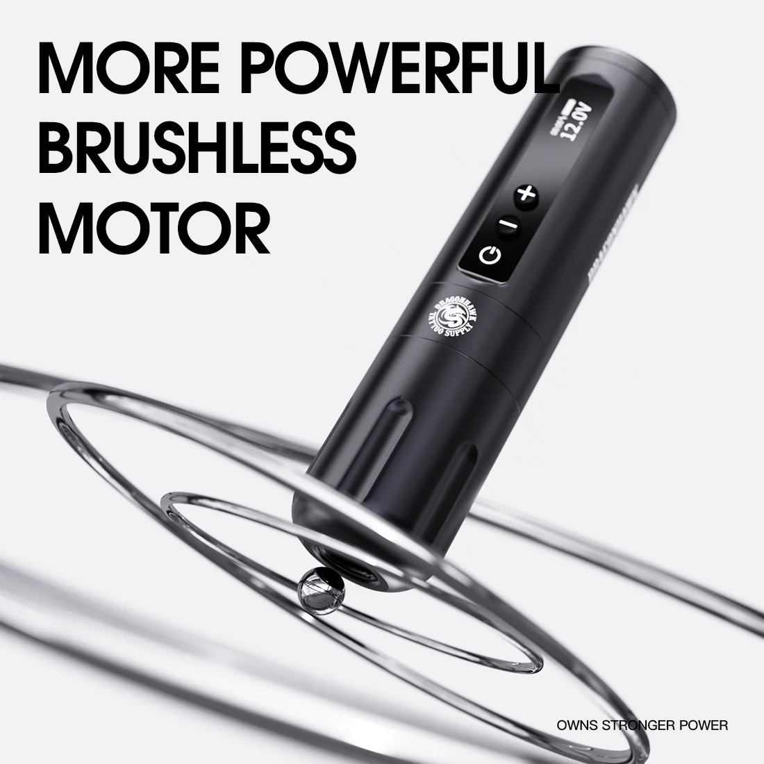 Dragonhawk X10 Anfänger-Kit Kabelloser Tattoo-Stift mit 3,5 mm Strichstärke