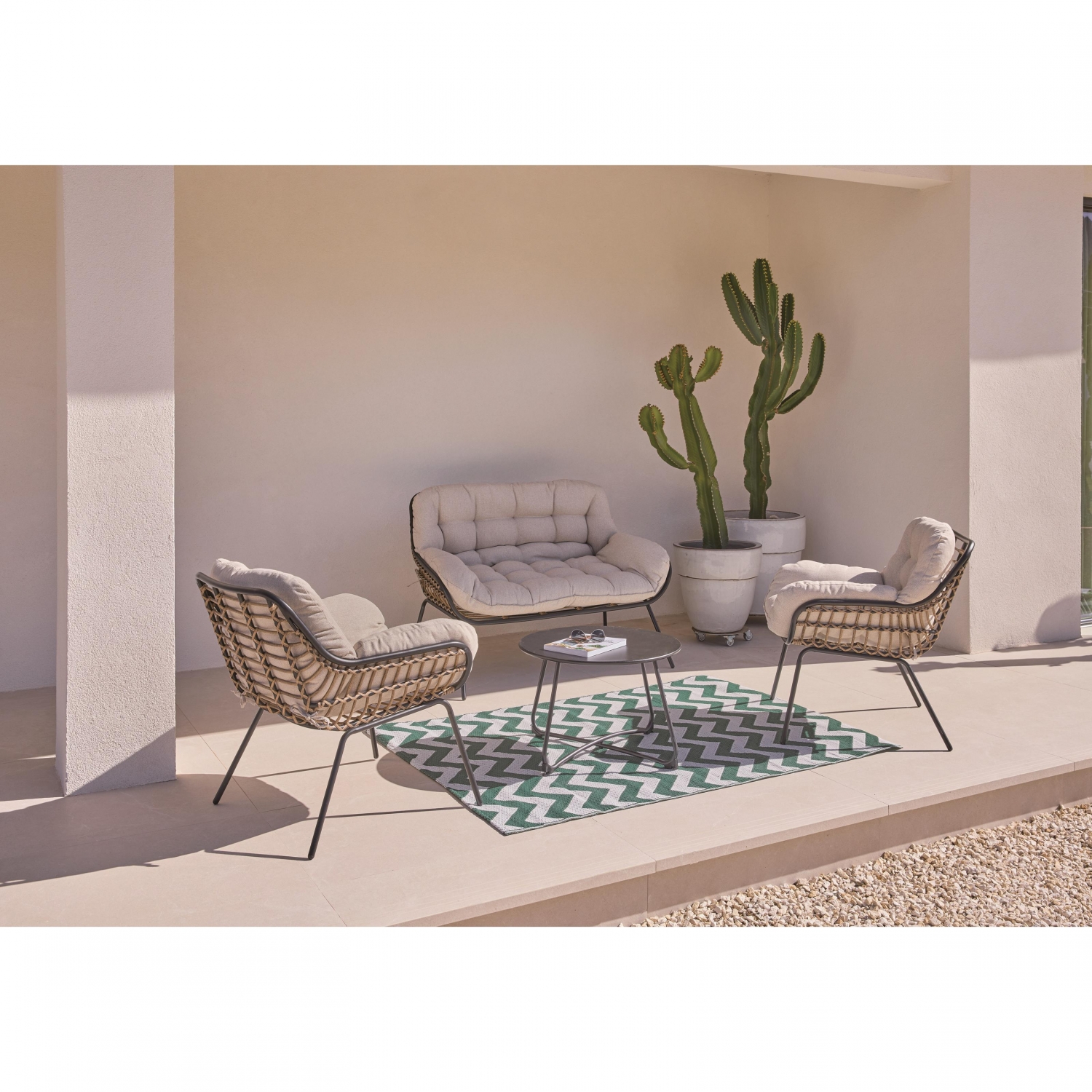 Siena Kaffeegarten-Set - Sand