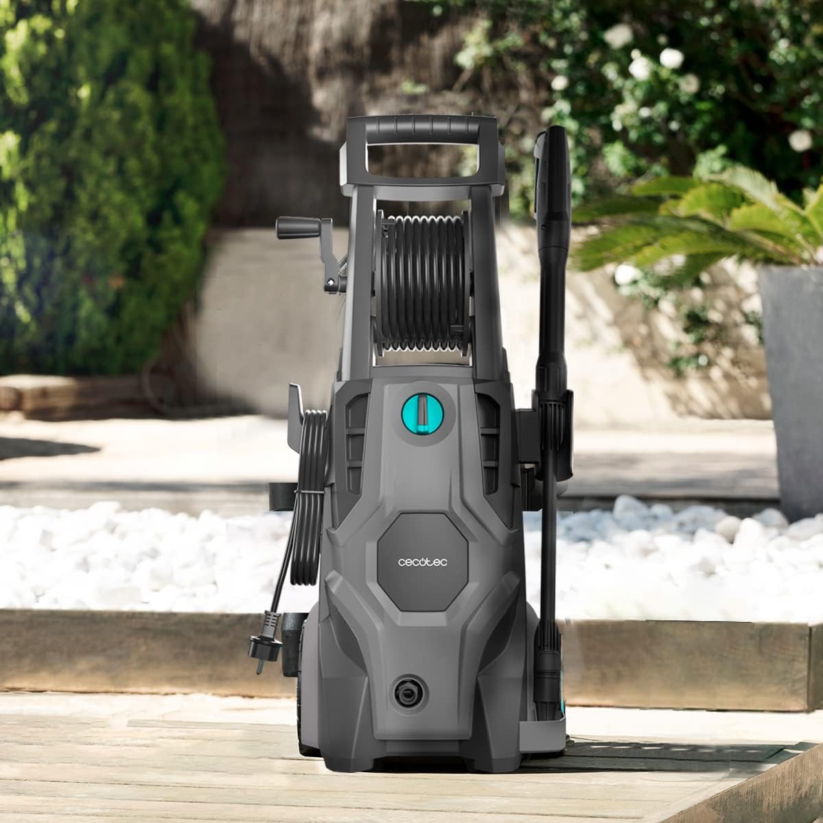 Cecotec HydroBoost 2400 AdvanceClean højtryksrenser. 2400W, Hjem, Have eller Bil, Flowhastighed på 480l/t, 180 trykbarer, Aluminiumpumpe, Aktionsradius 14 m