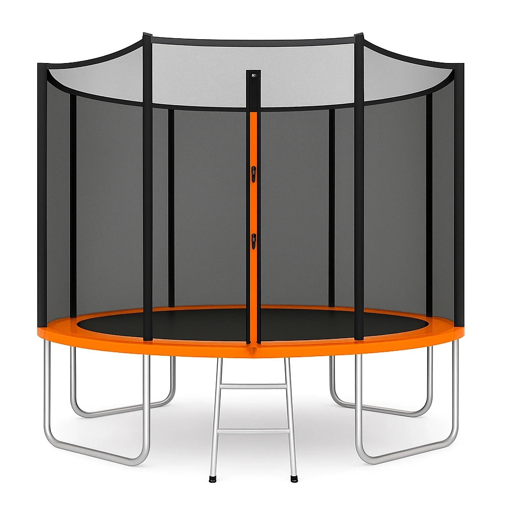 Trampolines ronds 305 x 250 cm orange/noir - CTzanQty17ze