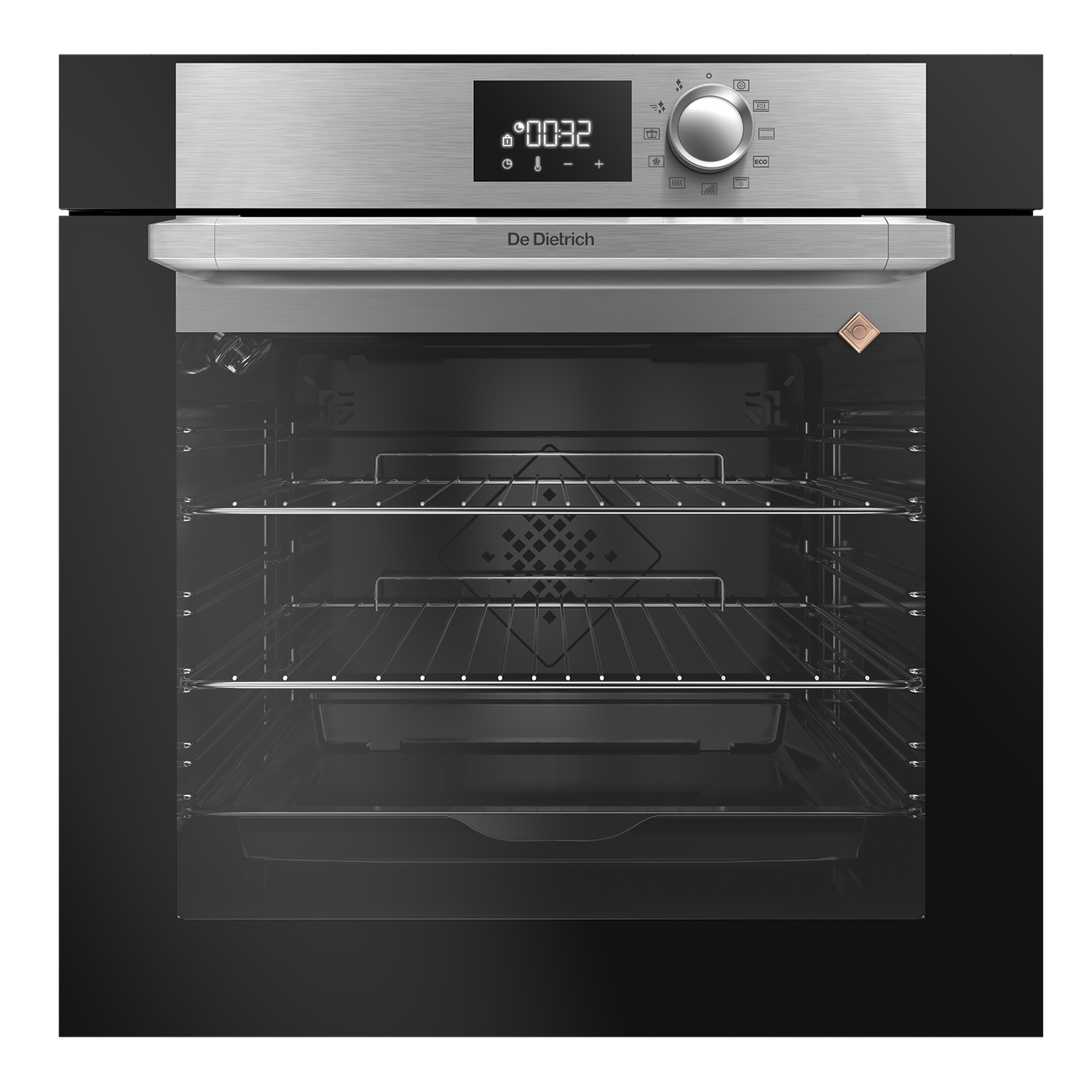 De Dietrich Dop8360a Ab Independent Multif Pyro Inox Oven