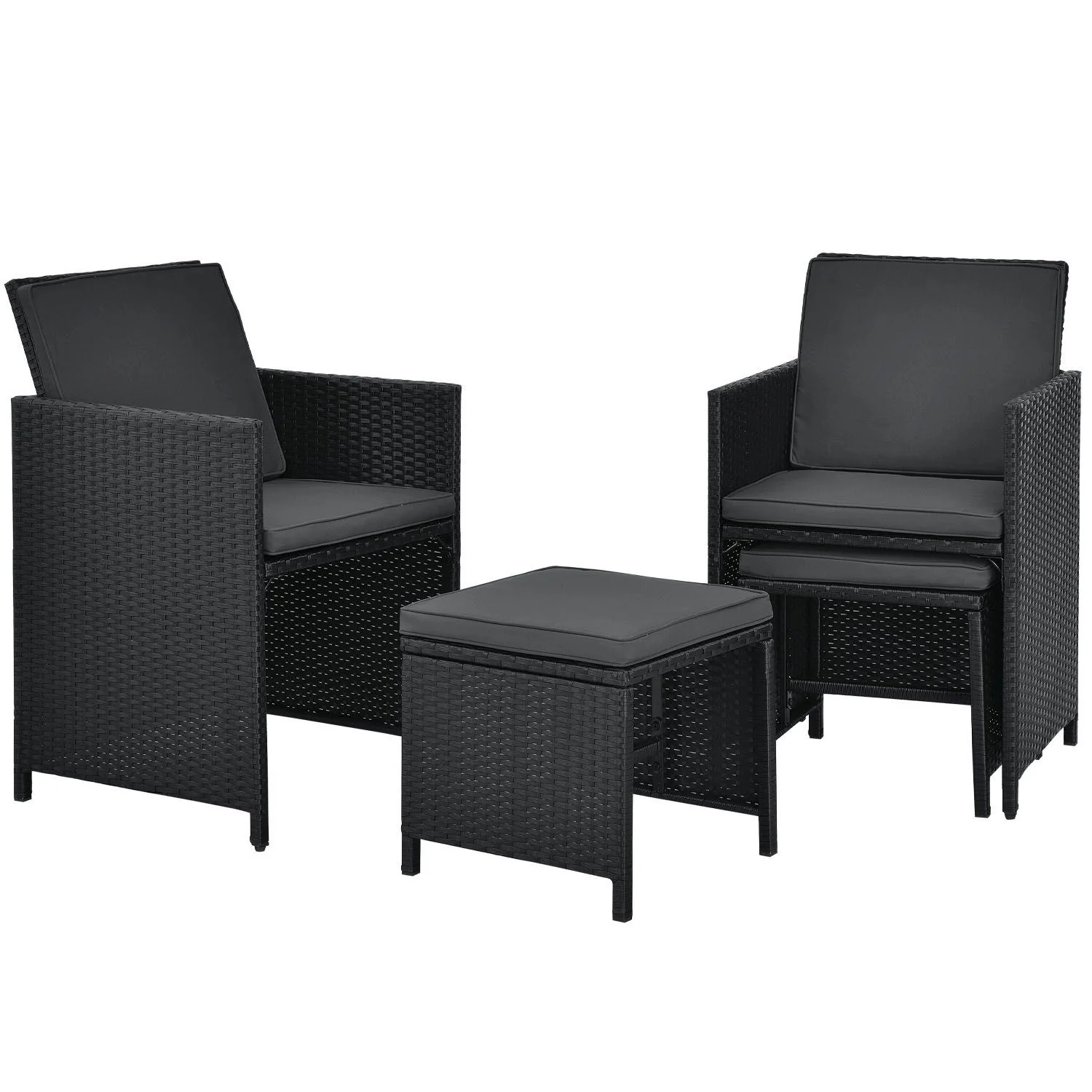 Ensemble de salon Baracoa L en polyrotin 2025