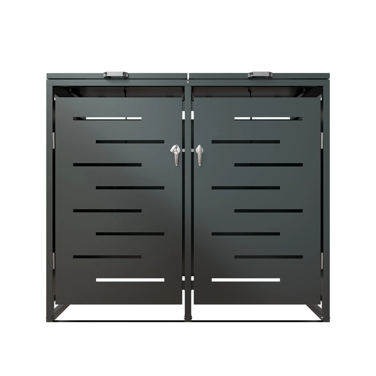 Boîte de rangement pour poubelle métallique Arel 2025