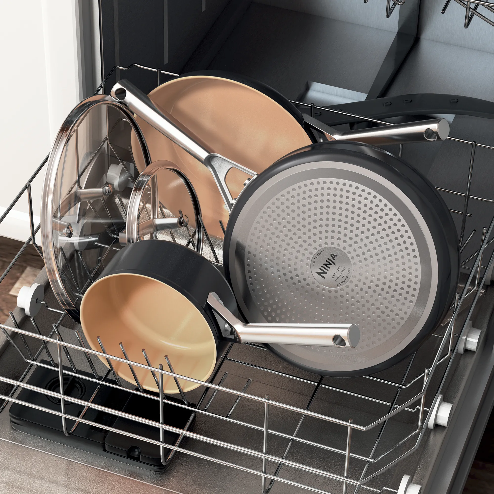 2025 Ninja Extended Life™ - Premium keramisk køkkengrejsæt (6 dele)