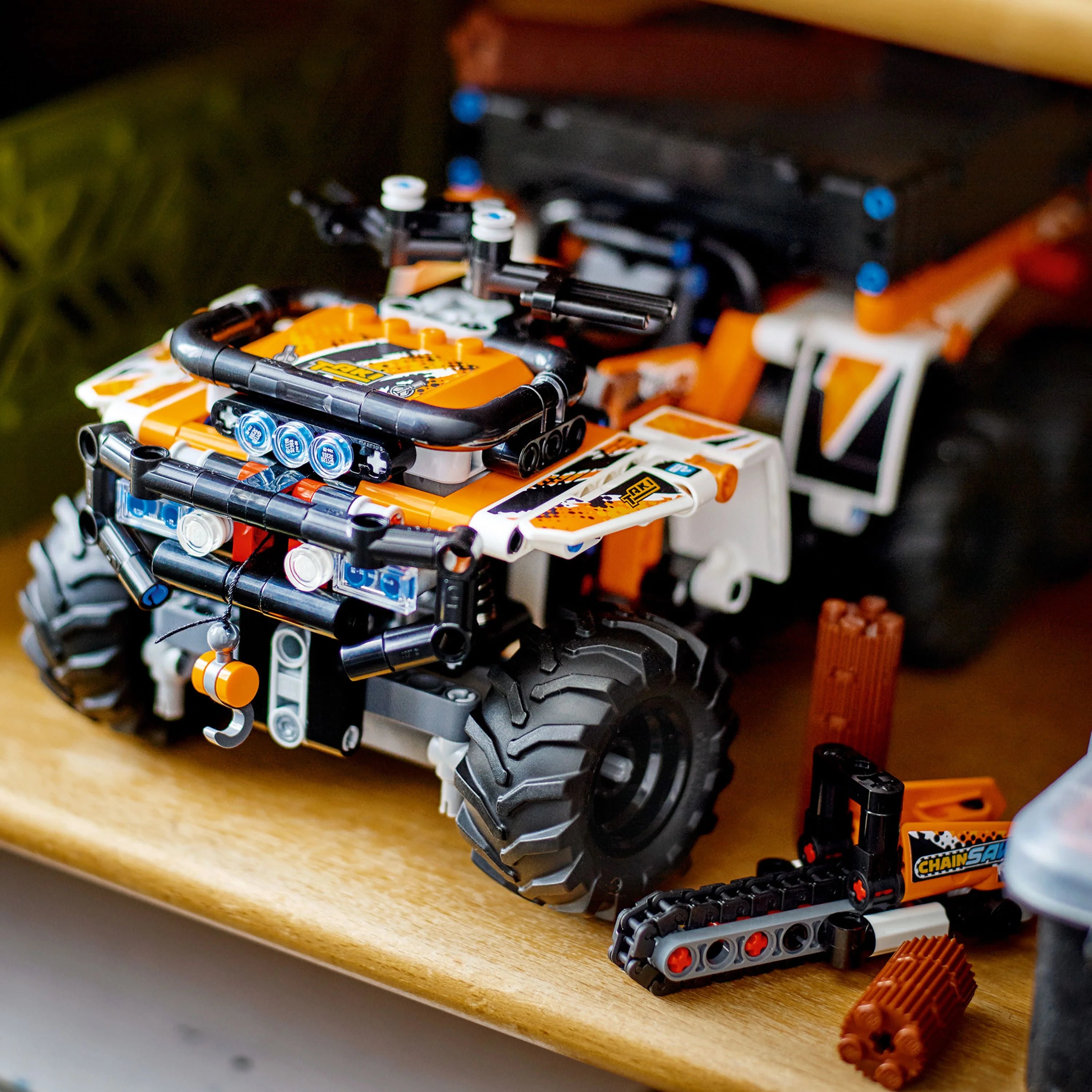 LEGO Technic Terrængående Køretøj 42139, 6-hjulet terrængående modellastbil, ATV byggesæt, fødselsdagsgaveidé til drenge, piger og børn