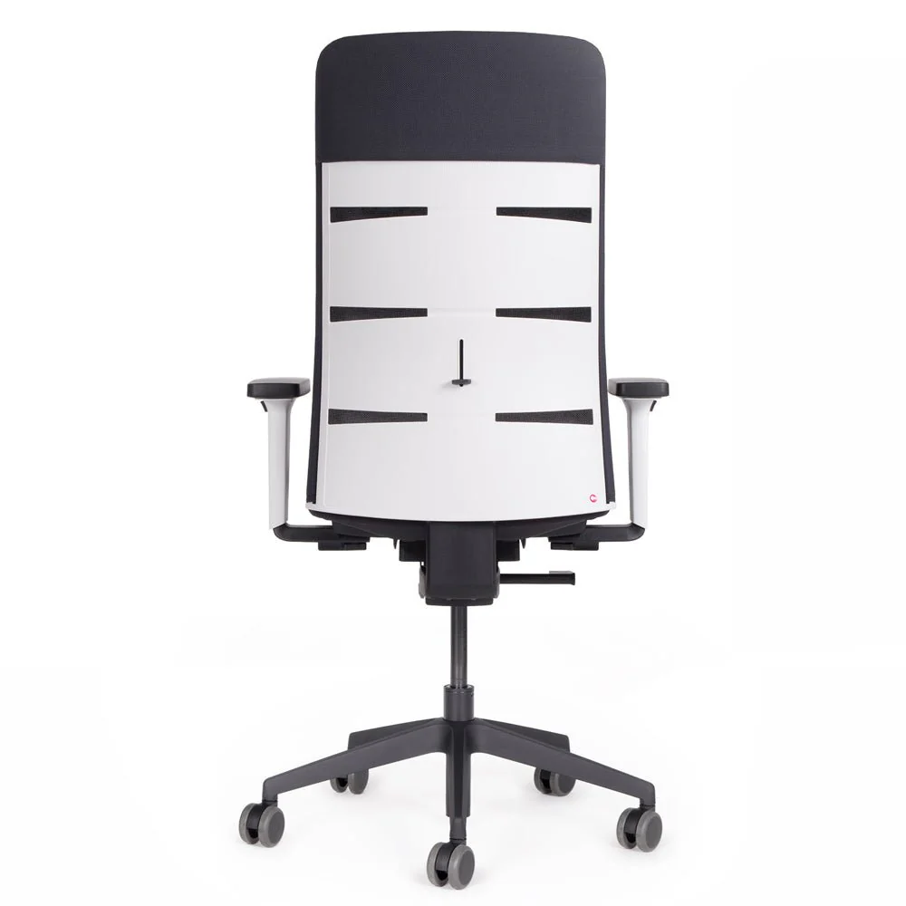 2025 Agilis Matrix MT13 Langsomt lænende kontorstol med netryg SPECIALUDGAVE Ren sort