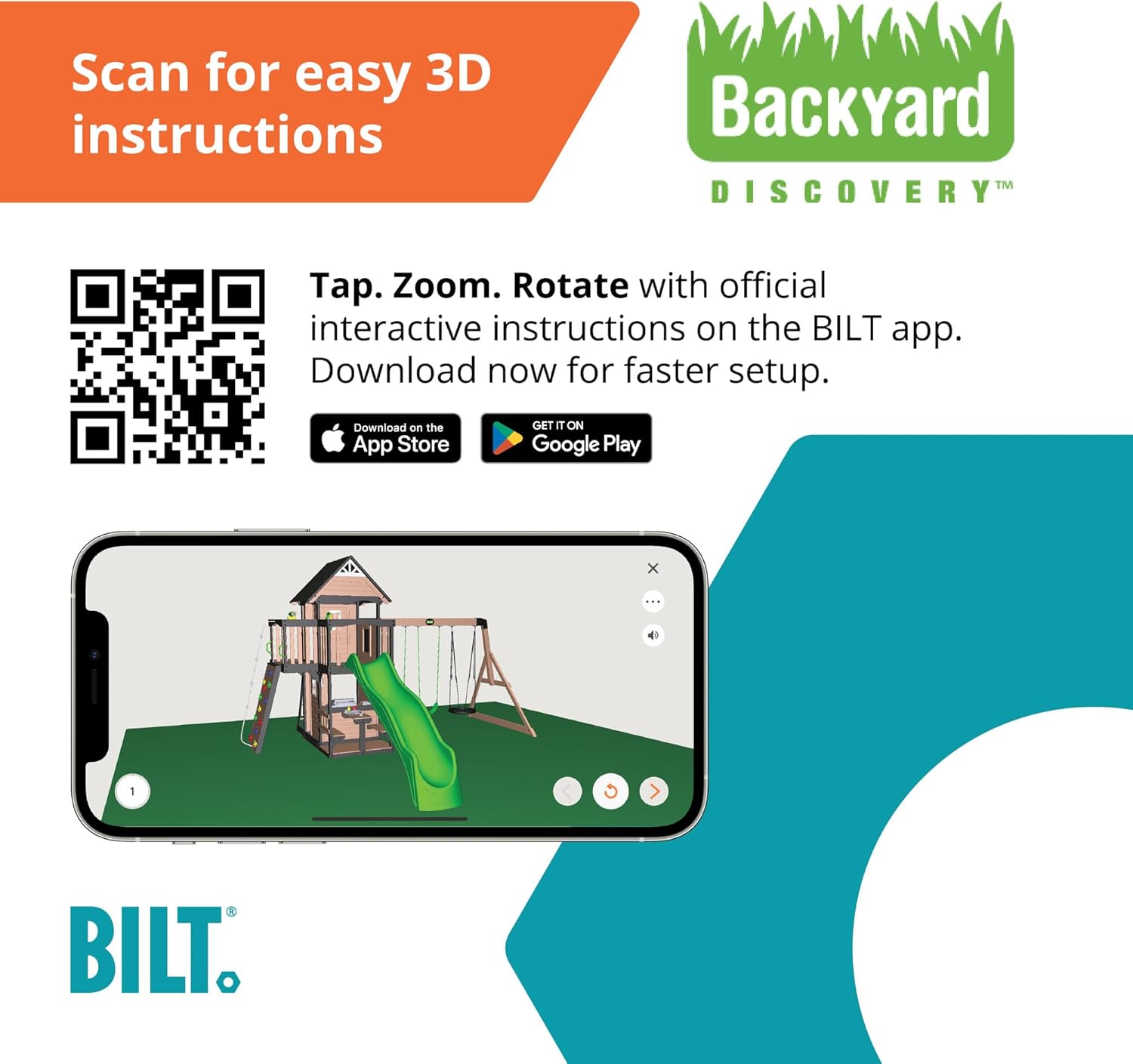 Ensemble de jeux extérieur en bois de cèdre Backyard Discovery Canyon Creek 2025 avec toboggan, cabane dans les arbres, balançoires et mur d'escalade