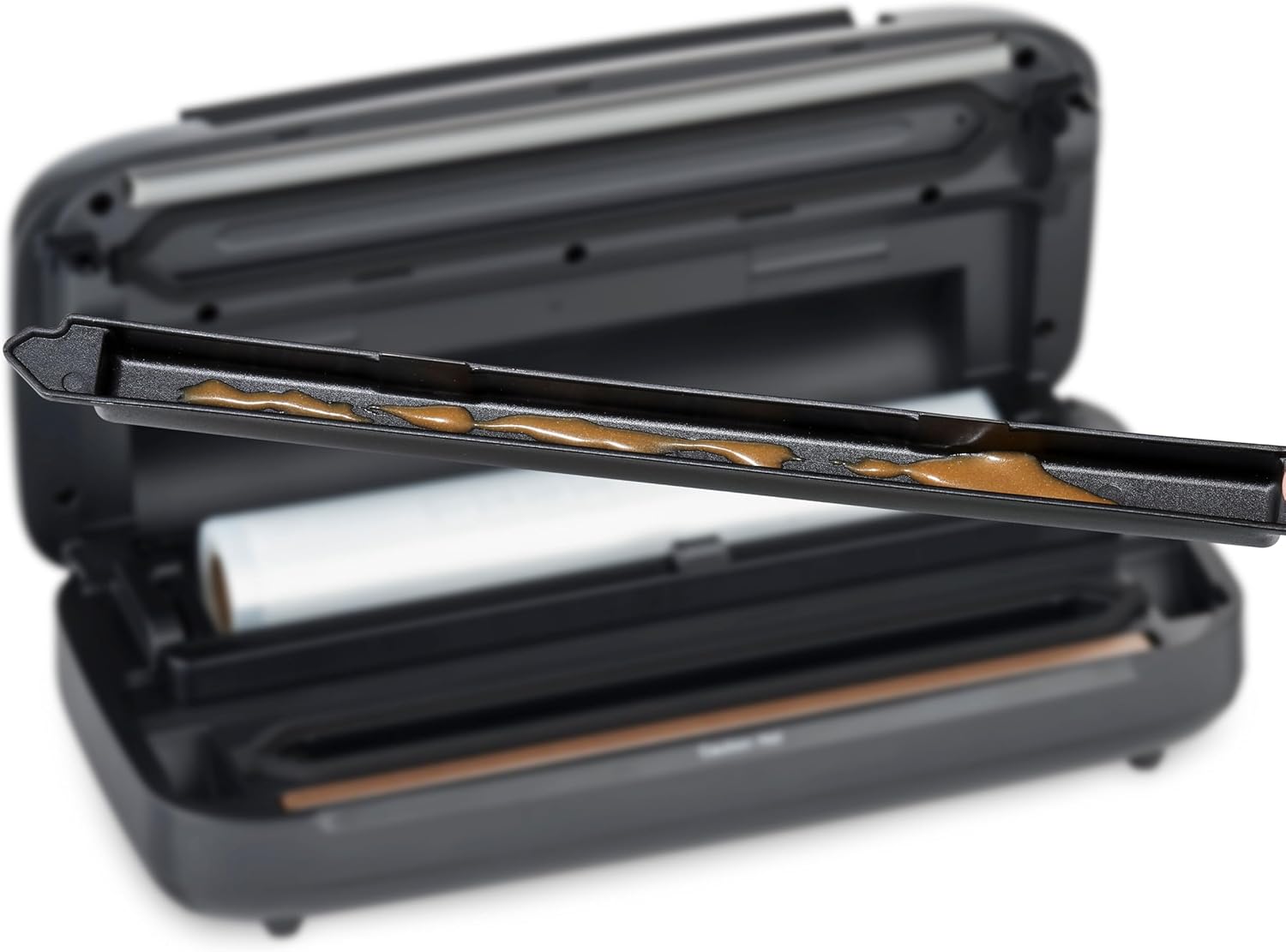 CASO VRH 790 Advanced Pro – Hochwertiger Vakuumierer für den privaten und professionellen Einsatz – Bis zu 200 Vakuumierzyklen in Folge möglich – Automatisches Vakuumieren von Flüssigkeiten – Edelstahl