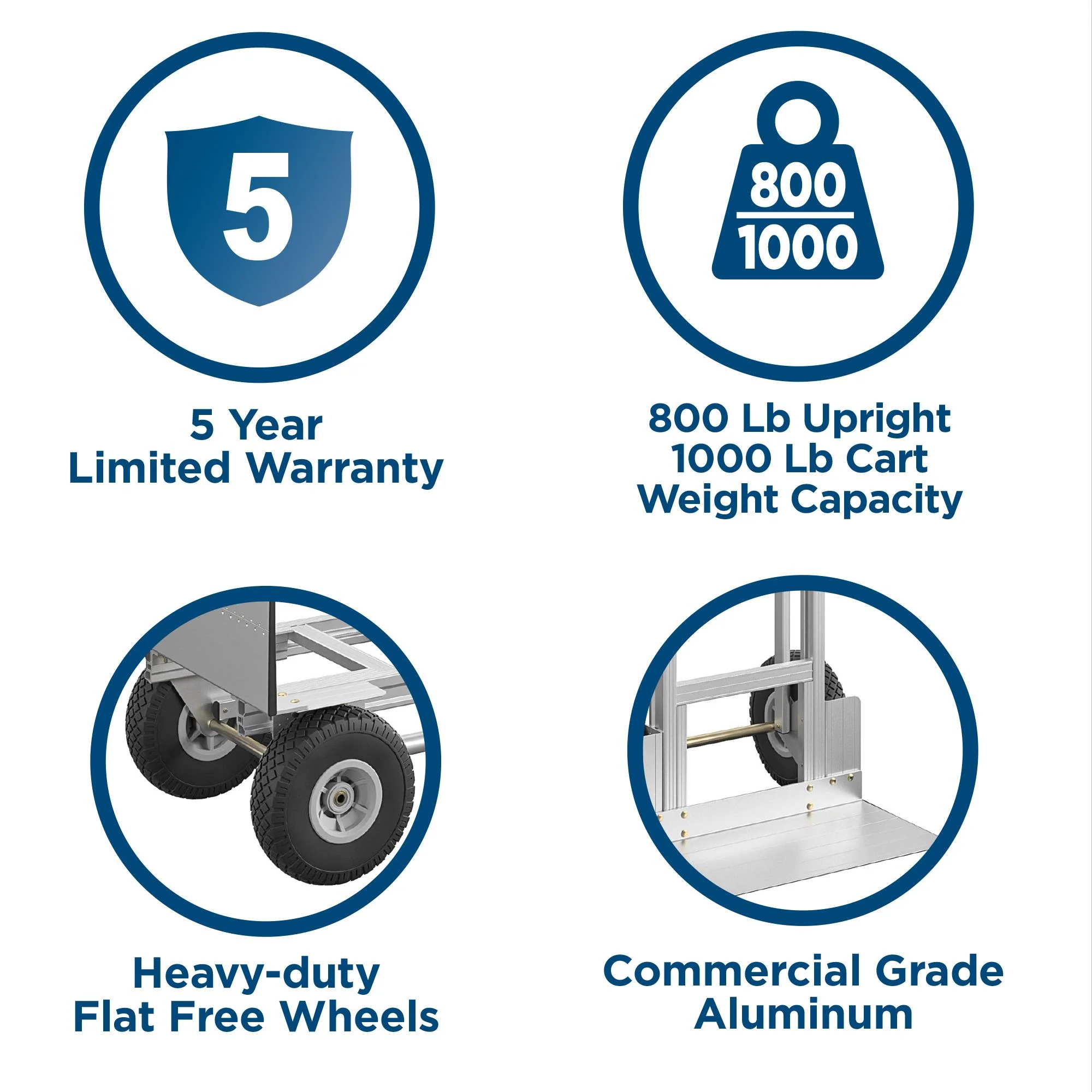 2025 Assist-serien 3-i-1 aluminiumsvogn