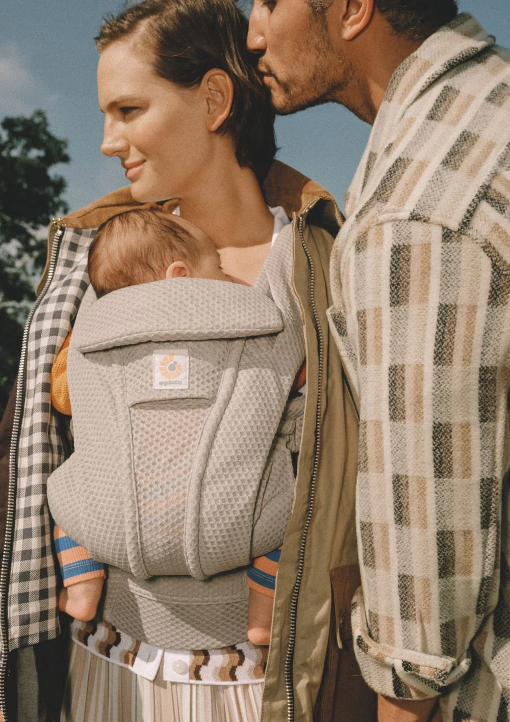 2025 'Omni Deluxe' Mesh Baby Carrier Grafitgrå
