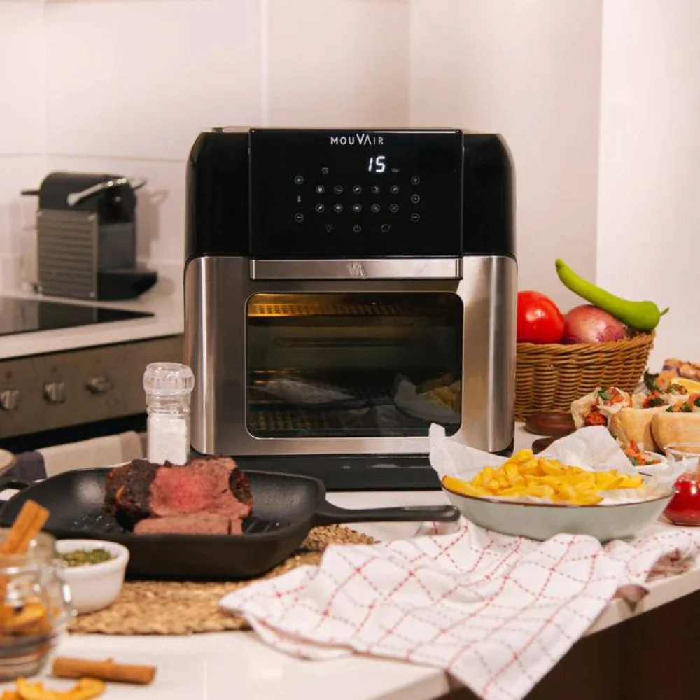 Four à friteuse à air Crisp 2025, 10 litres + moule Mouvair